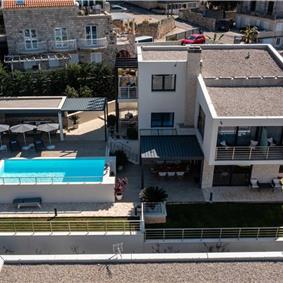 4 bedroom villa with pool and sea views near Dubrovnik sleeps 8